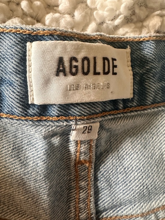 Agolde Denim - Agolde Tone Cherie High Rise Straight Jeans - Light Denim Blue